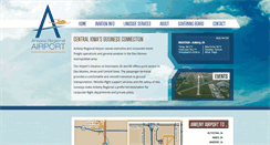 Desktop Screenshot of ankenyregionalairport.com